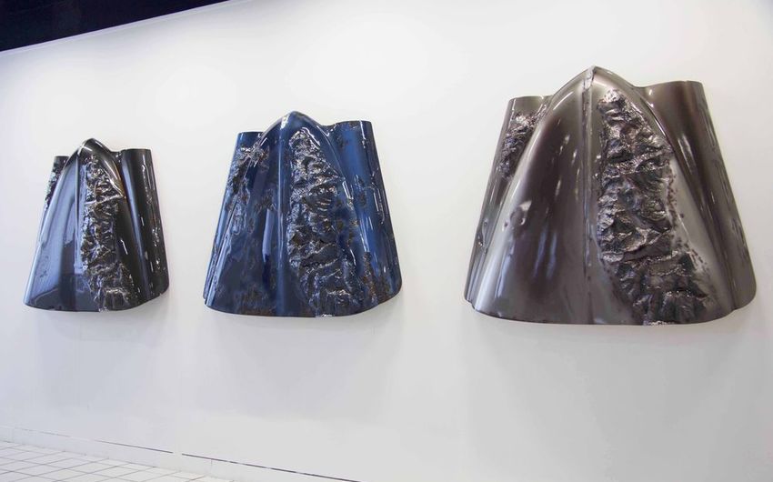 Exposition Maxime Lamarche « Archi-tectonique » été 2018 au Centre d'Art de Flaine
